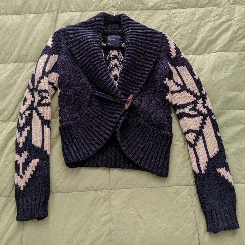 American Eagle knitted jacket
